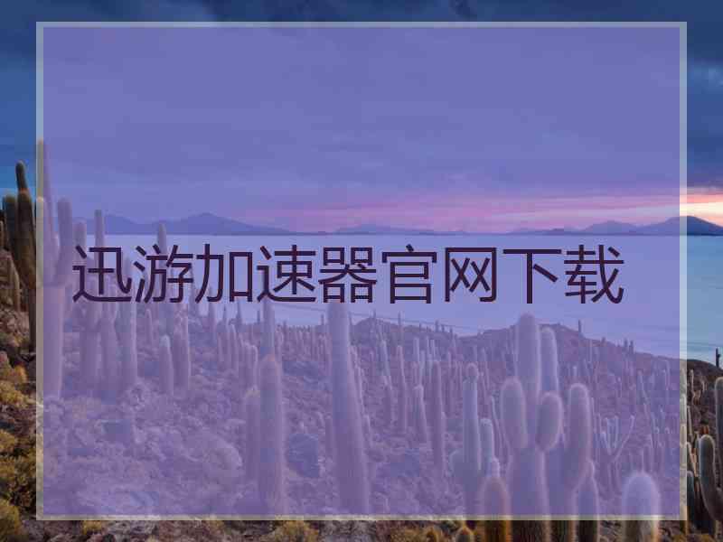 迅游加速器官网下载