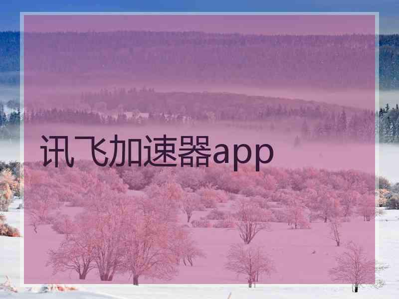 讯飞加速器app