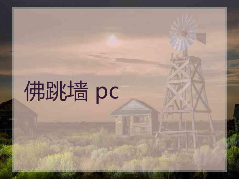 佛跳墙 pc