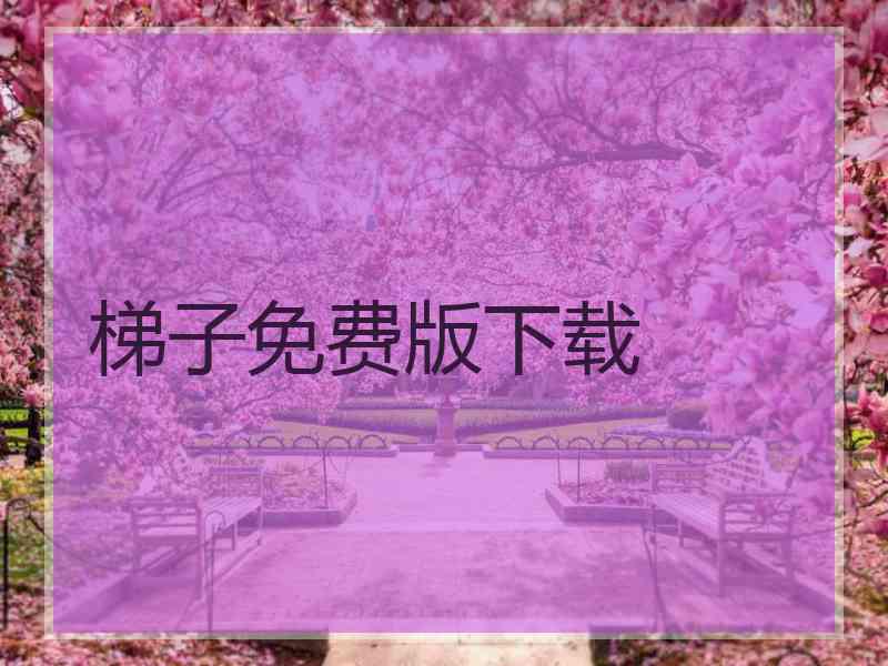 梯子免费版下载