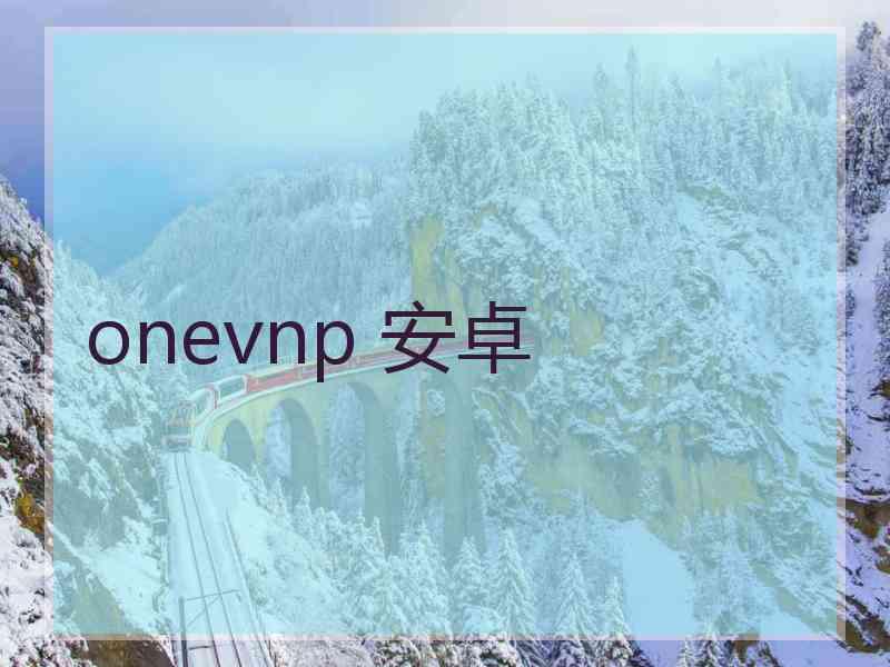 onevnp 安卓
