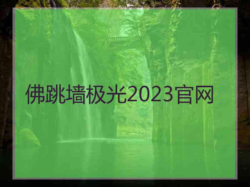 佛跳墙极光2023官网