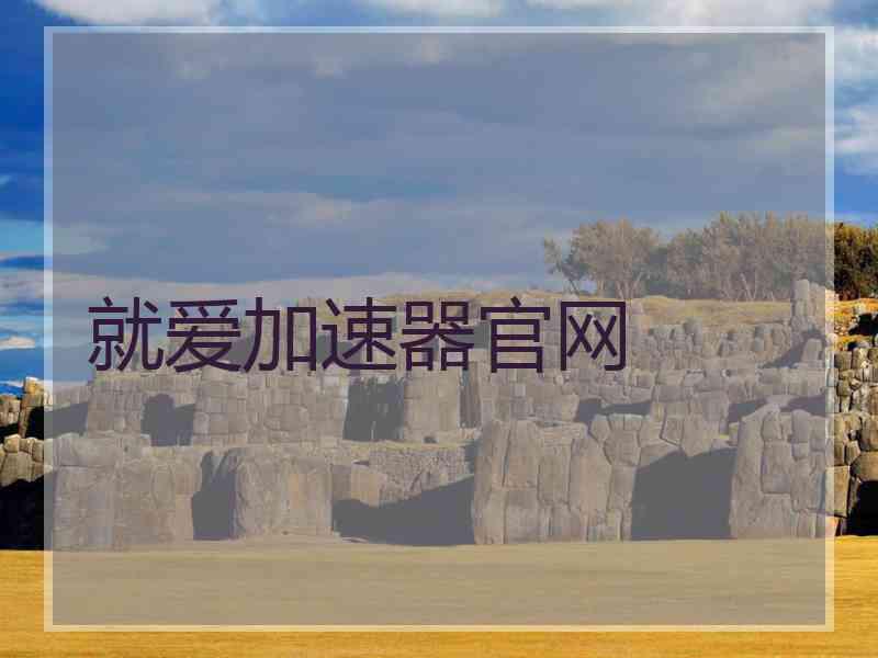 就爱加速器官网