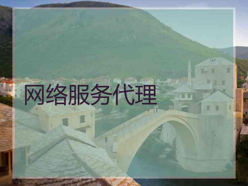 网络服务代理