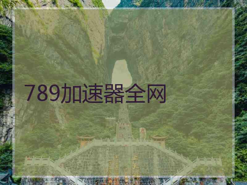 789加速器全网