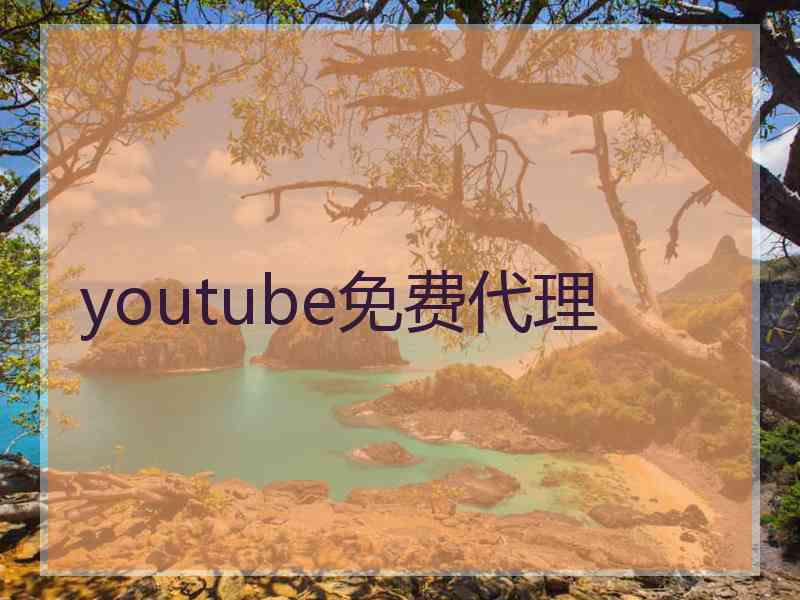 youtube免费代理