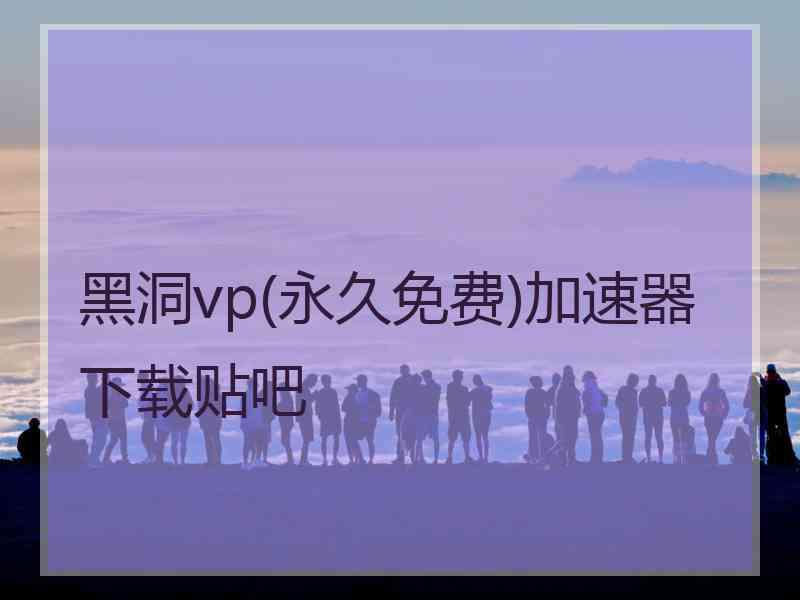 黑洞vp(永久免费)加速器下载贴吧